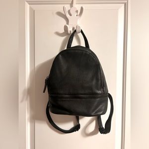 HIBOU black mini backpack